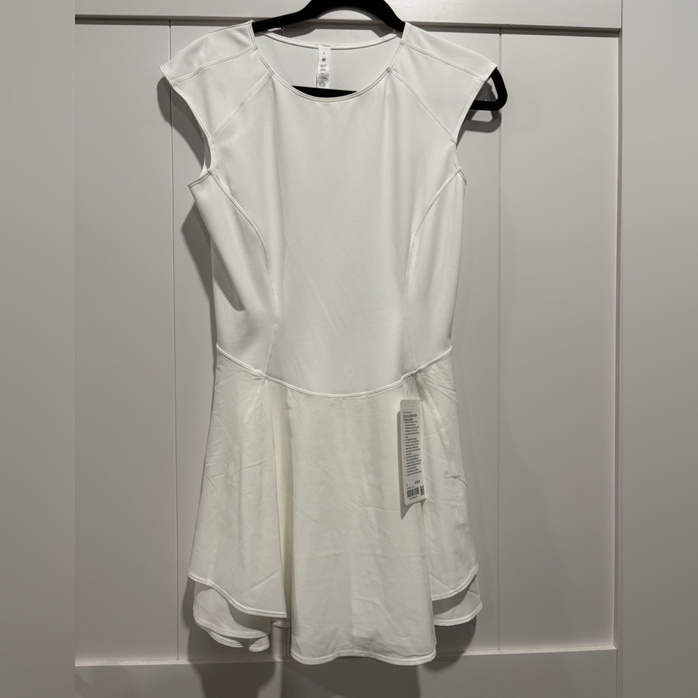 Lululemon Athletica White Everlux Tennis Dress